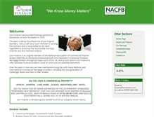 Tablet Screenshot of lion-finance.com